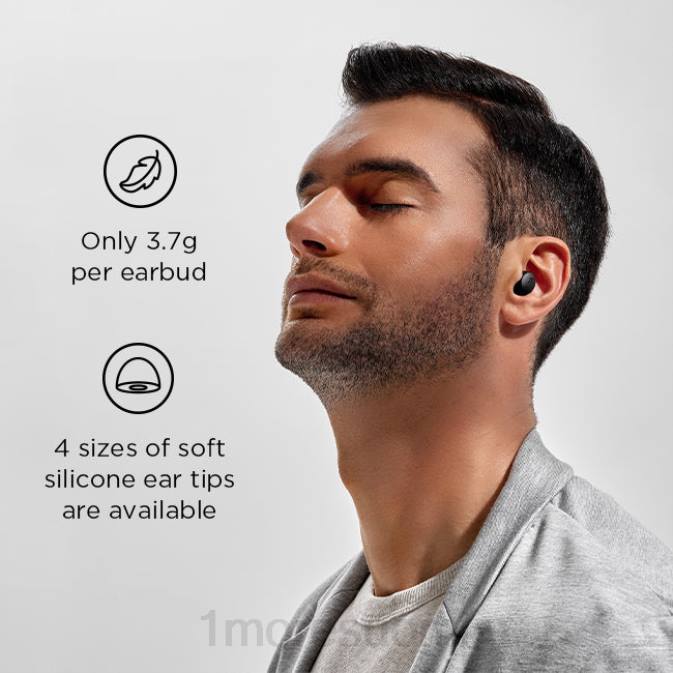 1MORE comfobuds mini todella langattomat melua vaimentavat kuulokkeet PN6011 kuulokkeet cinnaarin punainen