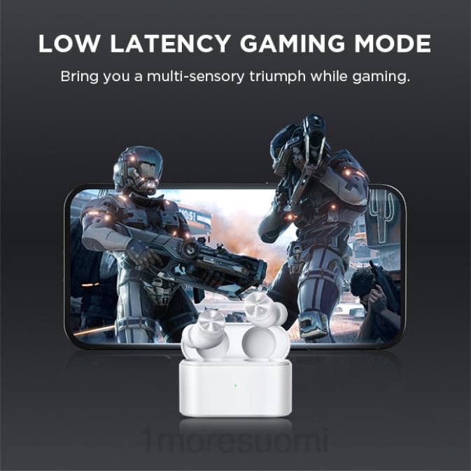 1MORE pistonbuds pro aidot langattomat aktiiviset melua vaimentavat kuulokkeet PN6014 kuulokkeet valkoinen