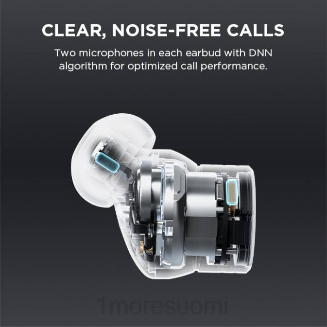 1MORE pistonbuds pro aidot langattomat aktiiviset melua vaimentavat kuulokkeet PN6014 kuulokkeet valkoinen