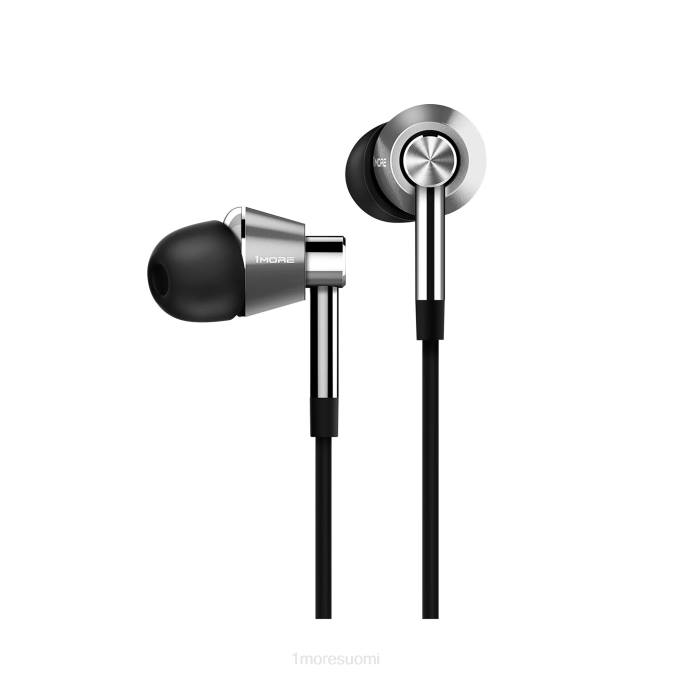 1MORE kolminkertaiset kuljettajan in-ear kuulokkeet PN6022 kuulokkeet hopea