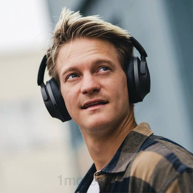 1MORE Sonoflow langattomat aktiiviset melua vaimentavat kuulokkeet PN607 kuulokkeet hopea