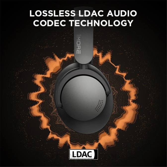 1MORE Sonoflow langattomat aktiiviset melua vaimentavat kuulokkeet PN607 kuulokkeet hopea